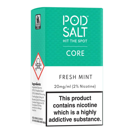 POD SALT FRESH MINT 30ML NICOTINE SALT E-LIQUID